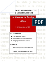 La Masacre de Barrios Altos