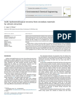 Journal of Environmental Chemical Engineering: C. Lupi, D. Pilone