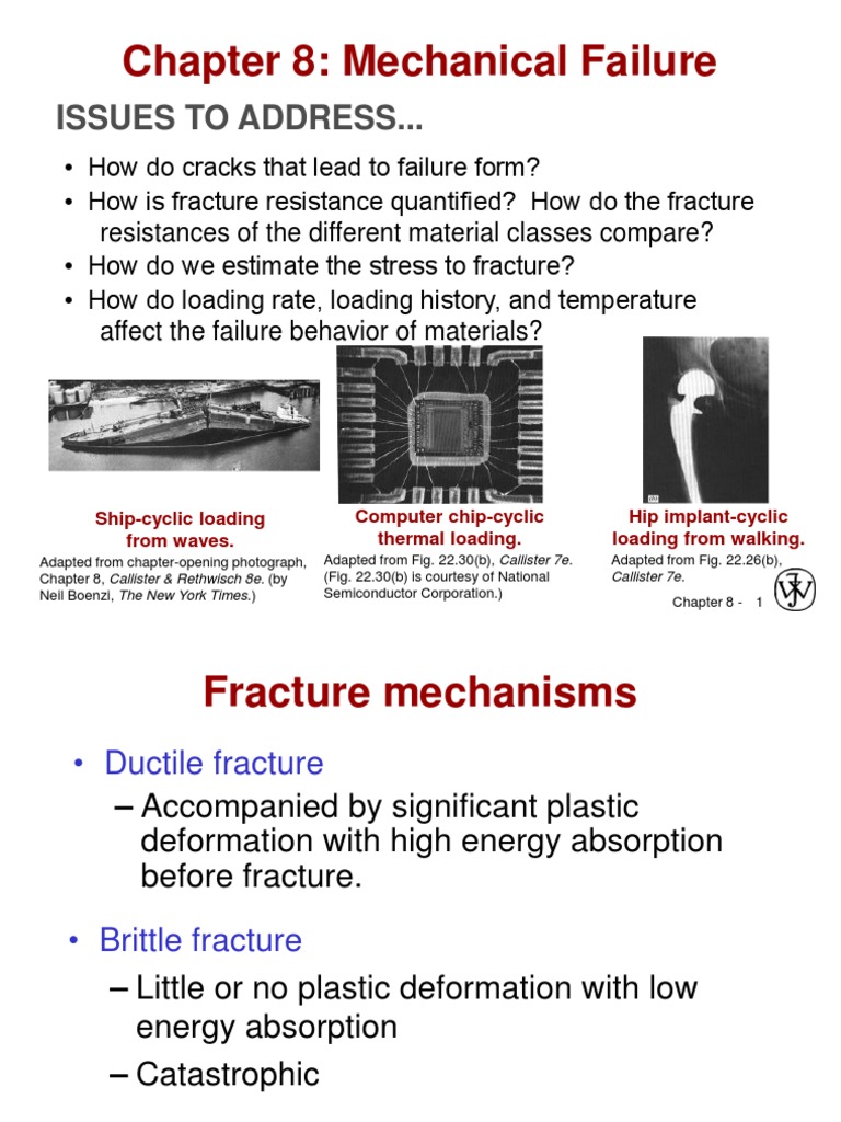 Fracture Mechanisms in Mechanical Failure | PDF | Fracture | Fracture ...