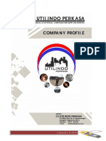 Company Profile Utilindo Perkasa 2018