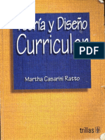 Teoria y Diseño Curricular-Libro de Martha Cassarini