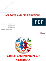 Holidays and Celebrations Document Title