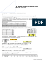 Diseno de Mezclas de Concreto Calculo de Dosificacion MDCE Junio 2016 PDF