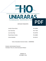 Mercado financeiro e mercado cambial