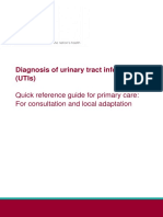 Urinary Tract Infection UTI Guidance