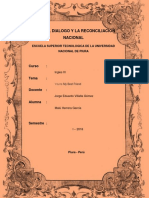 Año Del Dialogo Y La Reconciliacion Nacional: Curso