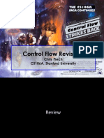 Control Flow Revisited: Contr Ol Flo W