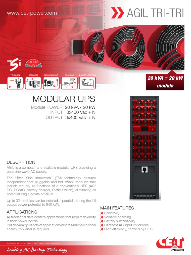CET Power - AGIL Tri-Tri Datasheet v2.5 | PDF | Alternating Current ...