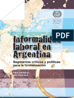 Informalidad en Argentina_OIT