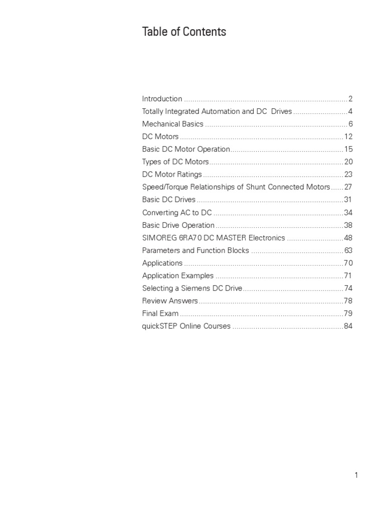 DC Drives | PDF