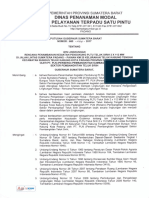 Kep. Gubernur Sumbar No.660 Tentang Izin Lingkungan PLTU