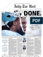 The Daily Tar Heel For October 12, 2010