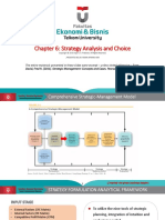 Chapter 6: Strategy Analysis and Choice