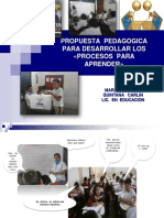 PROPUESTA  PEDAGÓGICA  MQC