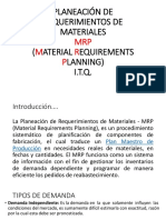 Planeación de Requerimientos de Materiales