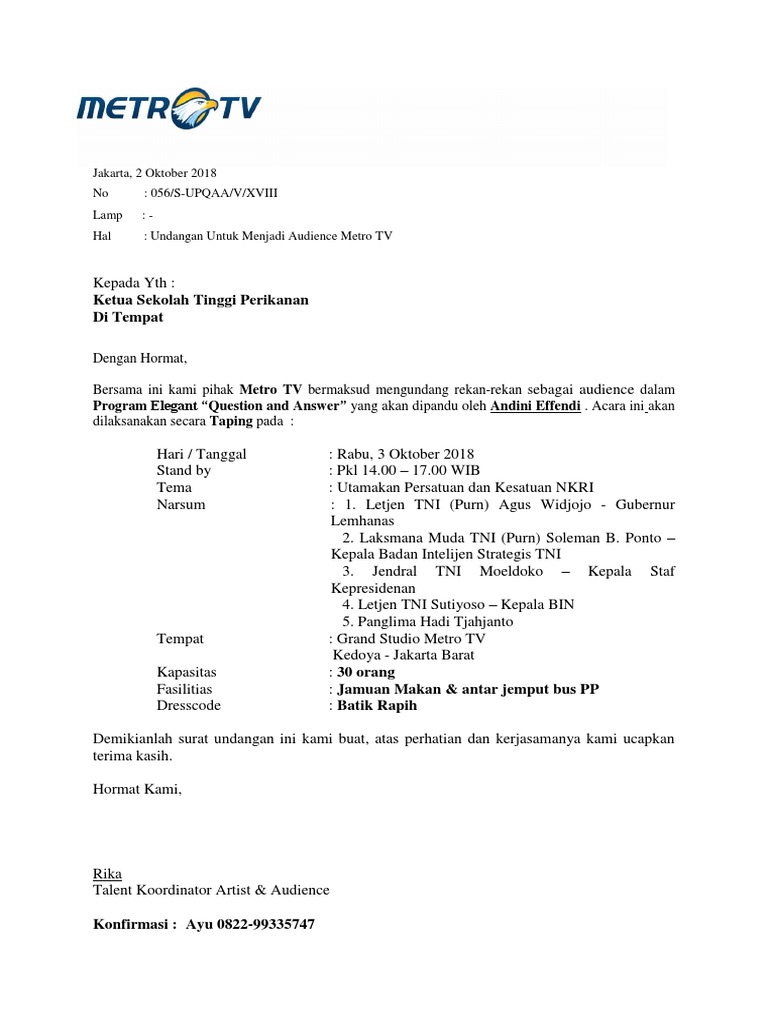 6800 Koleksi Contoh Undangan Acara Makan Makan Gratis Terbaru