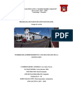 Unidad Educativa - Informe