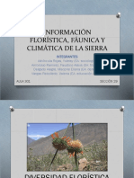  Florística, Fáunica y Climática de La Sierra-1