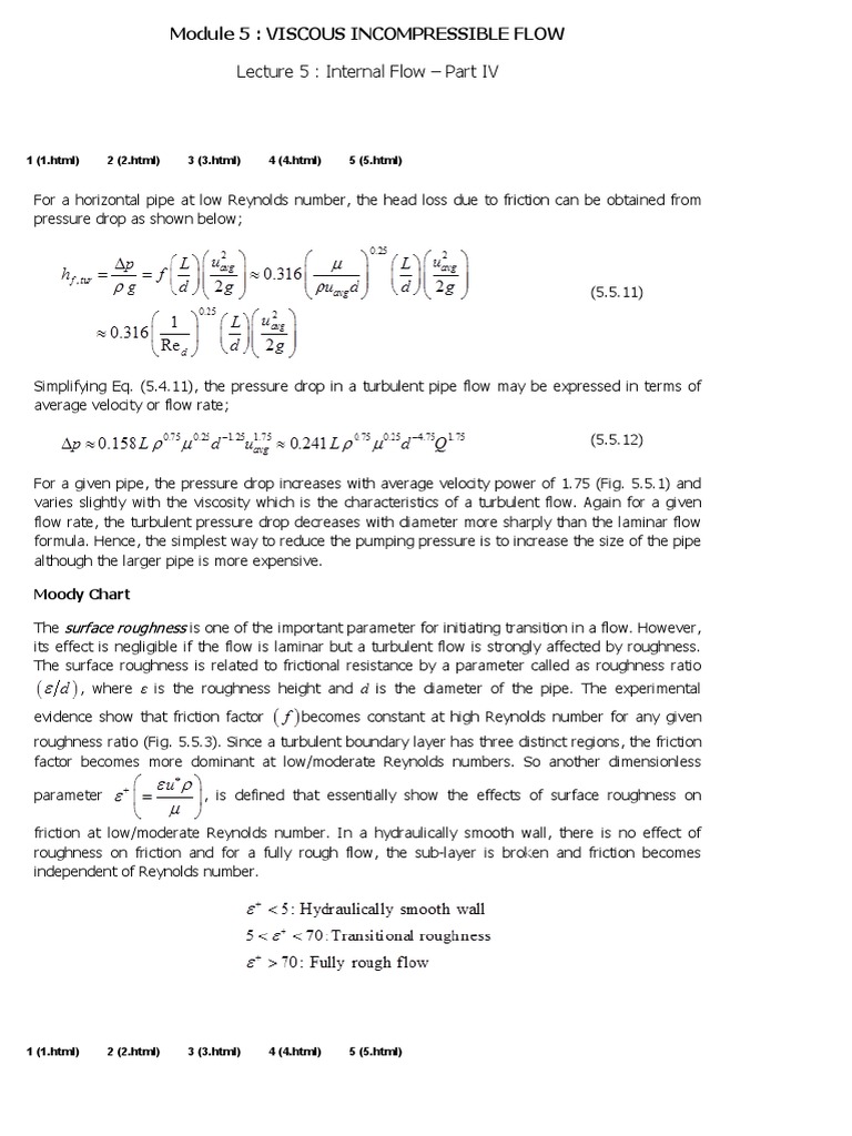 Viscous Incompressible Flows | PDF | Reynolds Number | Fluid Dynamics