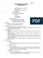 Resumen Derecho Notarial I, Primer Parcial