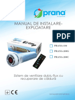 Manual de Instalare Exploatare Prana150 200 67879