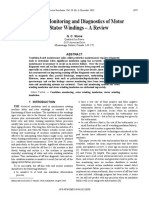 2013 DEI Trans Condition Monitoring and Diagnostics of Motor and Stator Windings A Review