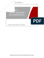 OED9D1202 UGW9811 V900R013C10 System Operation and Maintenance ISSUE1.0