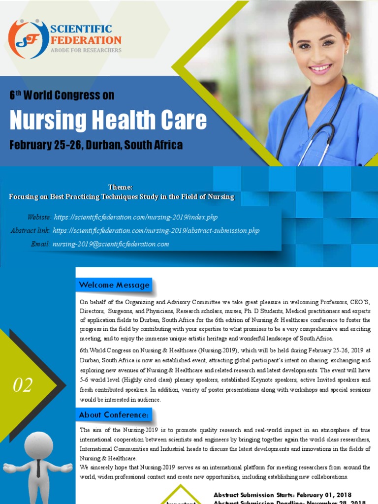Nursing conference 2019 Durban Nursing Free 30day Trial Scribd