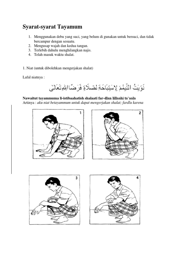 Cara Tayamum Pdf