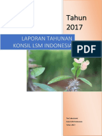 Laporan Konsil LSM Indonesia Tahun 2017 PDF
