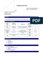 Curriculam Vitae: (Civil) March 2012 (Civil) March 2010 March 2008