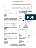 Simulado/atividade 16 de Matemática para 4º e 5° Ano