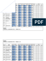 Terminal attendance records