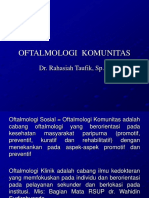 Oftalmologi Sosial