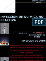 Estimulacion Matricial No Reactiva Inyecccion de Quimica