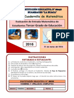 PRUEBA  DE ENTRADA MATEMATICA  - 3°  2016.docx