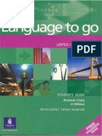 Language To Go Upper-Intermediate - Students' Book PDF