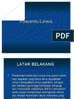 POSYANDU LANSIA