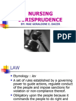 Nursing Jurisprudence