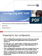 Configuring NOE VoIP