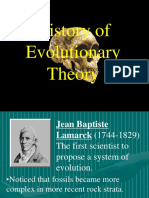 History of Evolution Theory