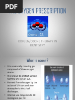 Ozone Therapy in Dentistry 