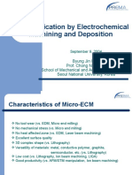 Micro-Fabrication by ECM and Deposition