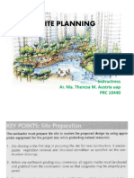 Site planning dimensions & requirements