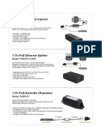 PoE accessories for networking and power delivery