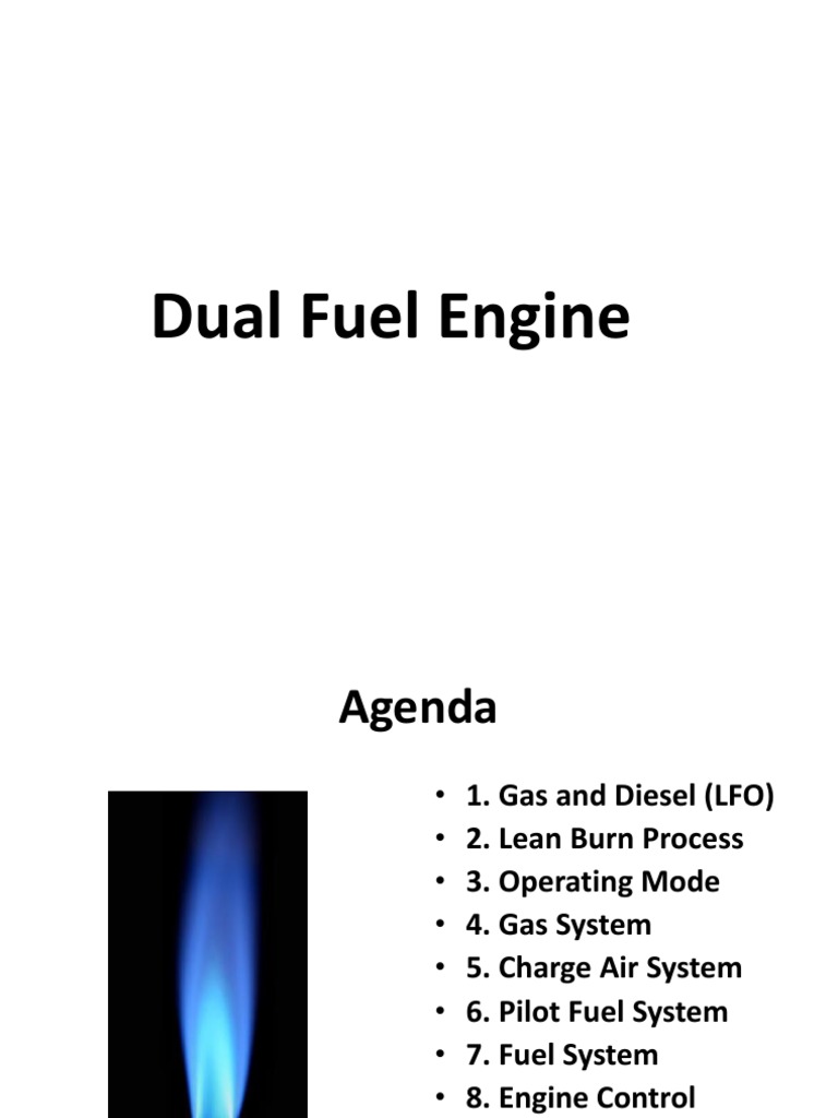 Dual Fuel Engine Overview and Systems | PDF | Technology & Engineering