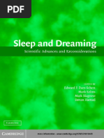 Sleep and Dreaming - Scientific Advances and Reconsiderations