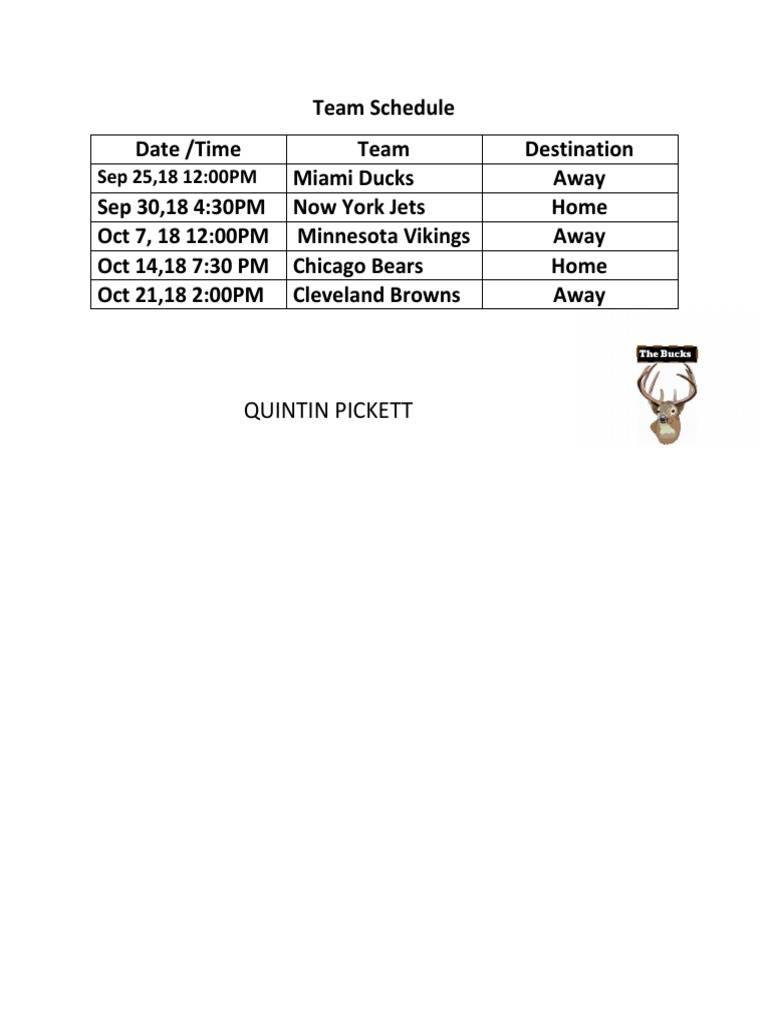 team-schedule-pdf