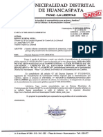 INFORME SUSTENTATORIO DE ADMISIÓN DE OFERTAS, EVALUACIÓN Y OTORGAMIENTO DE PUNTAJE, DEL PROCEDIMIENTO DE CONTRATACIÓN PÚBLICA ESPECIAL N° 03-2018-MDH-1.