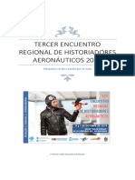 Tercer Encuentro Regional de Historiadores Aeronáuticos 2018